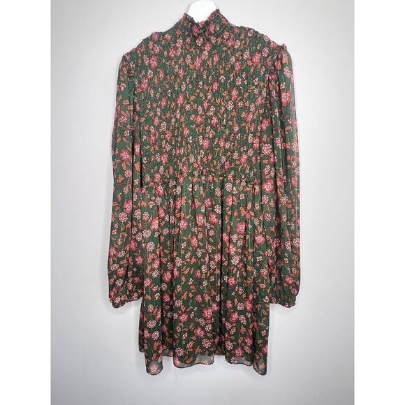 Misa Los Angeles Jessa Floral Print Evergreen Bloom Dress Women's Size S - Picture 2 of 14